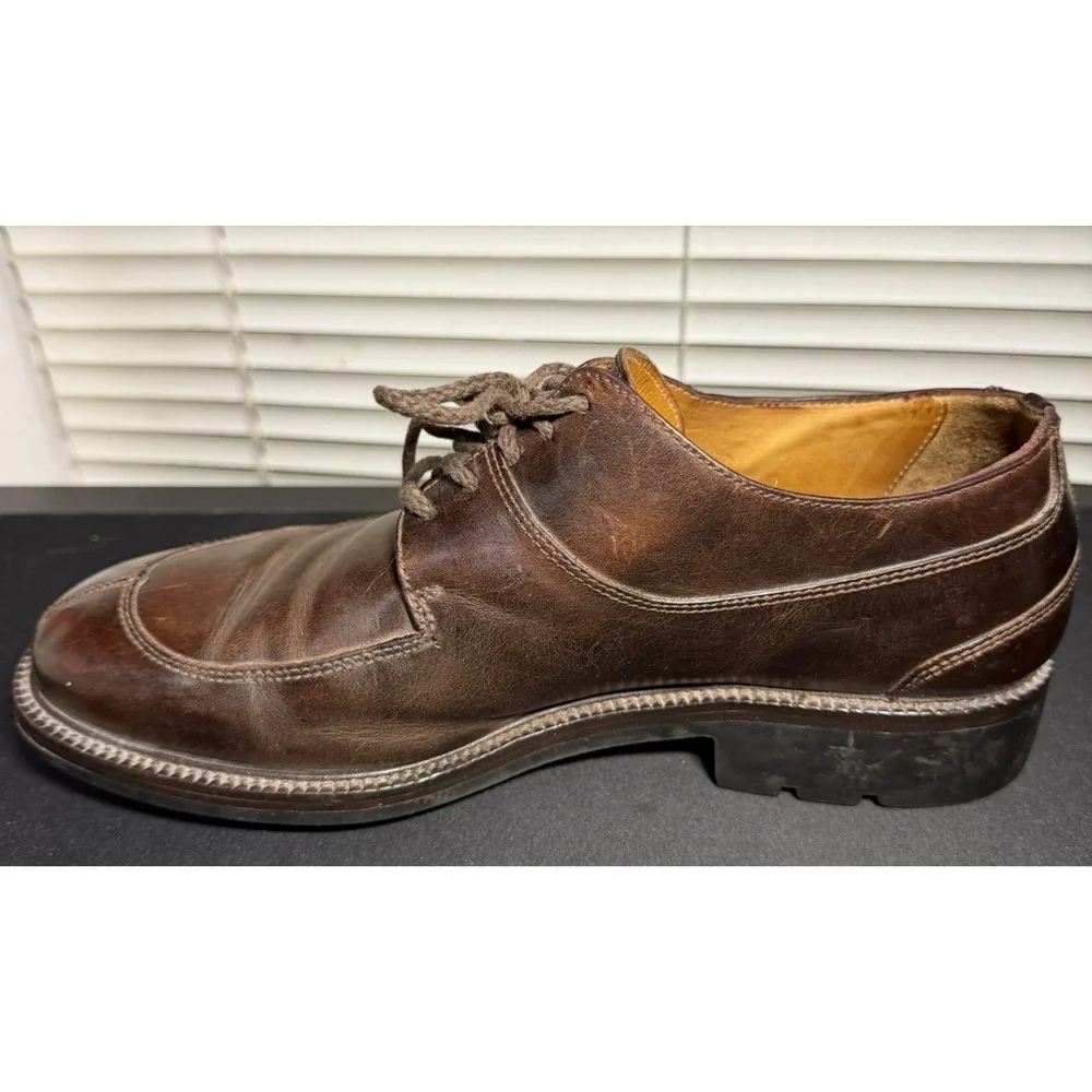 Cole Haan Oxfords Mens 9M Tan Leather Dress Shoes 14170